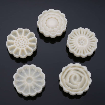 3D Rose Shaped Hand Pressure Cake Molds 7 pcs/Set - wnkrs