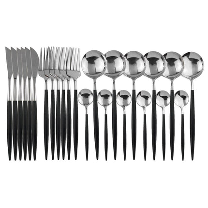 18/10 Stainless Steel Tableware 24 pcs Set - wnkrs