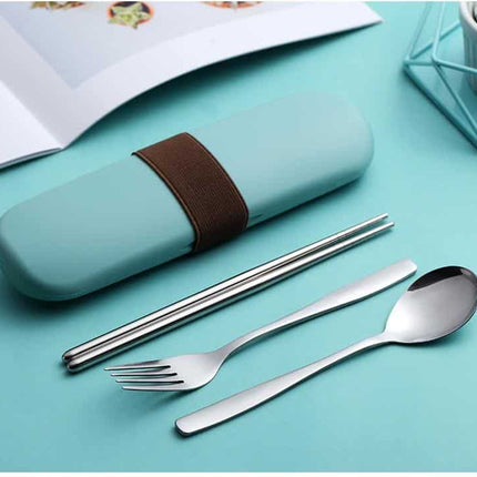304 Stainless Steel Cutlery Set with Case - wnkrs