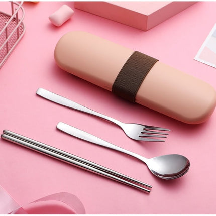 304 Stainless Steel Cutlery Set with Case - wnkrs