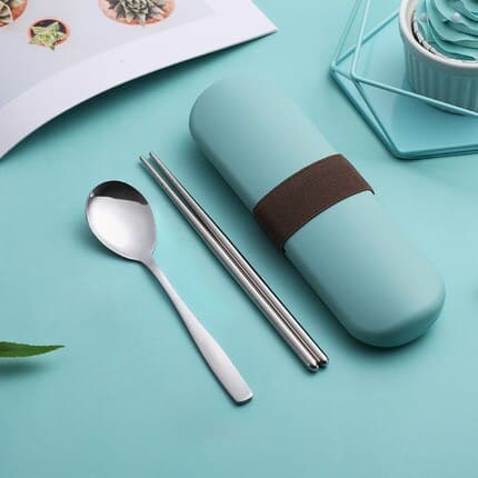 304 Stainless Steel Cutlery Set with Case - wnkrs