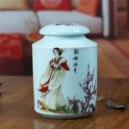Asian Style Handmade Ceramic Tea Jars - Wnkrs