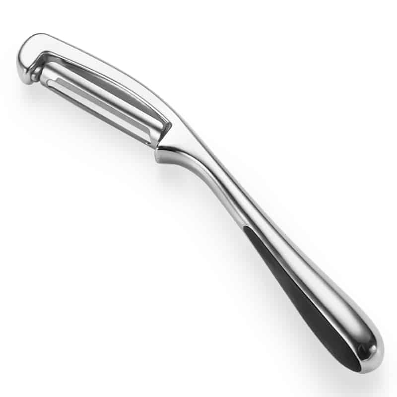 Stainless Steel Potato Peeler in Silver