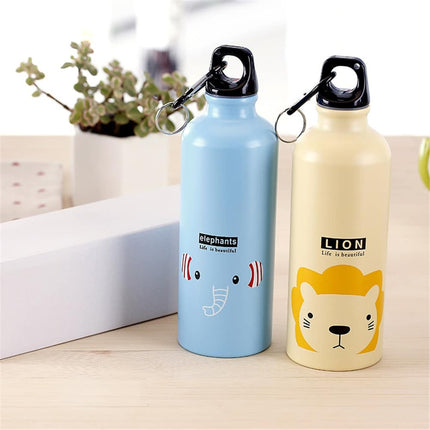 Animal Printed Water Bottle - Wnkrs