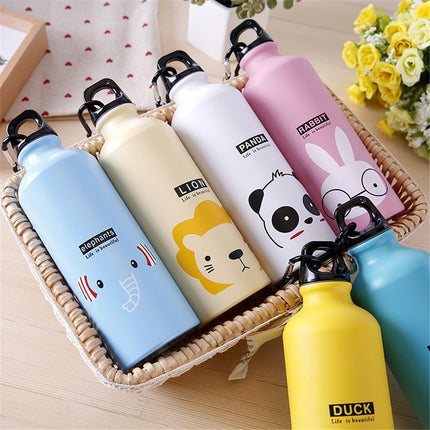 Animal Printed Water Bottle - Wnkrs