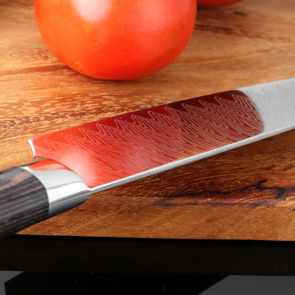 Japanese Damascus Steel Long Blade Kitchen Chef Knife - wnkrs
