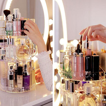 360 Degree Rotating Cosmetic Organizer - wnkrs