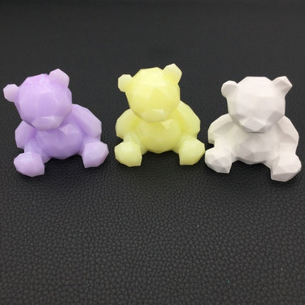 Geometric Bear Candle Mold - Wnkrs