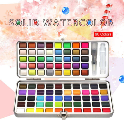 72-90 Color Solid Watercolor Paint - wnkrs