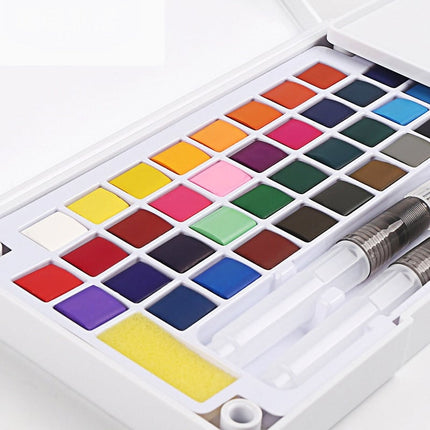 12-36 Colors Watercolor Paints Set with Water Color Brush - wnkrs