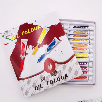 24 Colors Tube Oil Paint - wnkrs