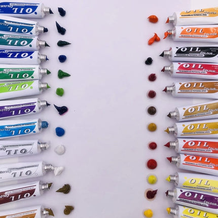 24 Colors Tube Oil Paint - wnkrs