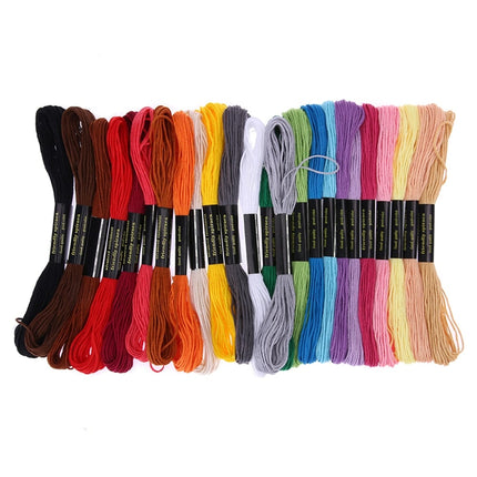24 Colors Cross Stitch Thread Set - wnkrs