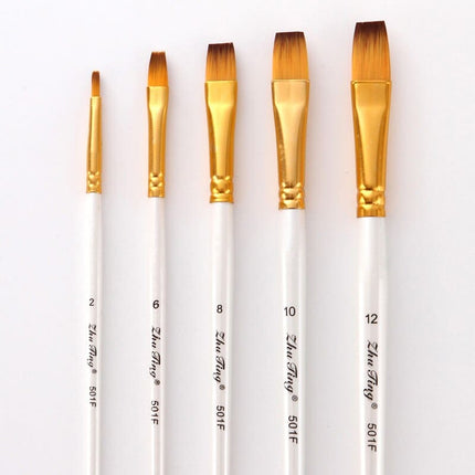 Art Paint Brushes Set, 5 Pcs - Wnkrs