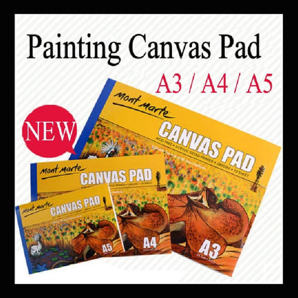A3/A4/A5 Oil Acrylic Painting Pads 10 Pcs Set - wnkrs