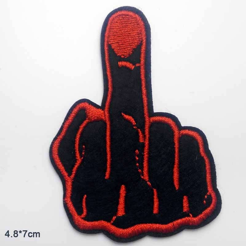 Middle Finger Patch