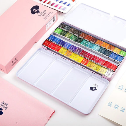 12-48 Colors Watercolor Pigment Paint - wnkrs