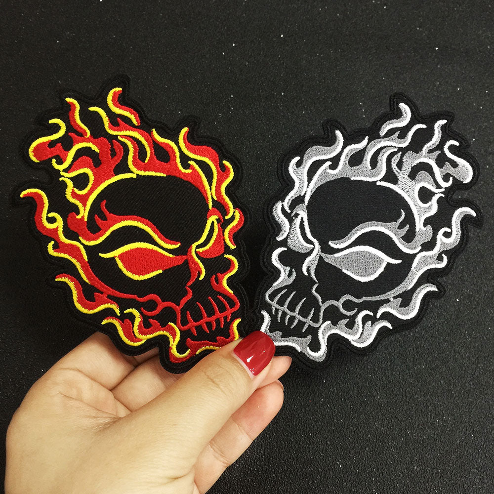 Fire Skull Patch