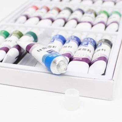 12-24 Colors Tube Acrylic Paint - wnkrs