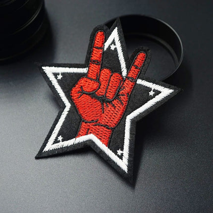 Rock On Star Patch - wnkrs