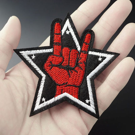 Rock On Star Patch - wnkrs