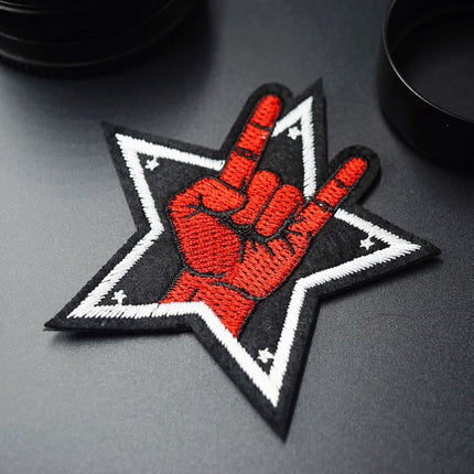 Rock On Star Patch - wnkrs