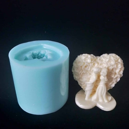 Bride and Groom Candle Mold - Wnkrs