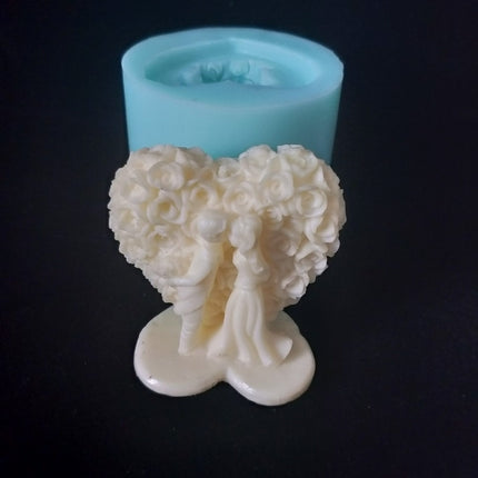 Bride and Groom Candle Mold - Wnkrs
