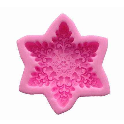 3D Snowflake Candle Mold - wnkrs