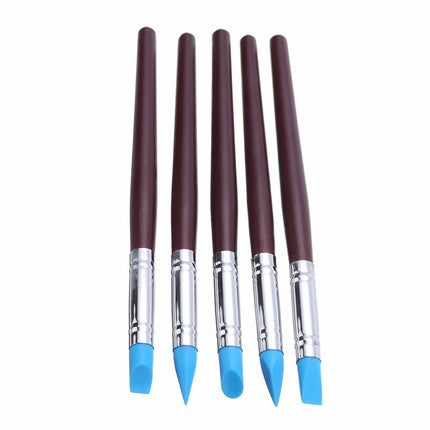 Soft Silicone Clay Shapers 5 Pcs Set - wnkrs