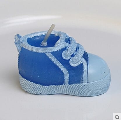 Baby Sneakers Candle Mold - wnkrs