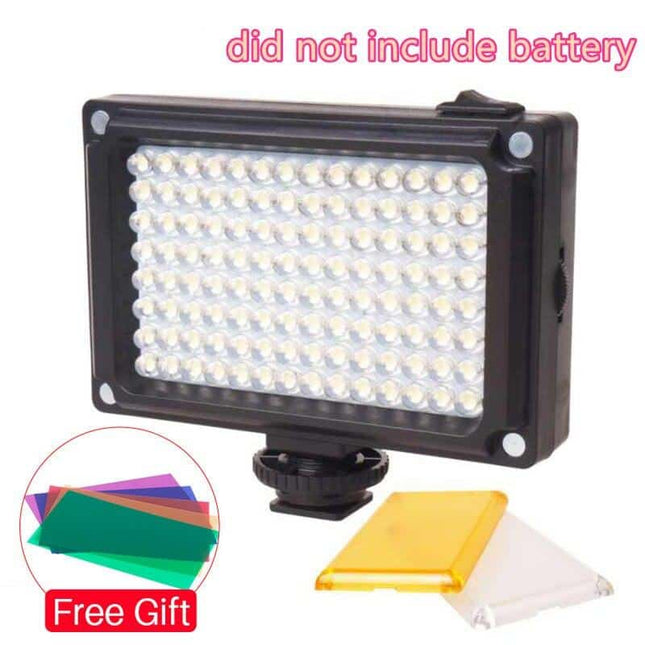 Dimmable LED Video Light with Filters - Wnkrs