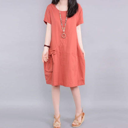 Women's Casual Cotton Dress - Wnkrs