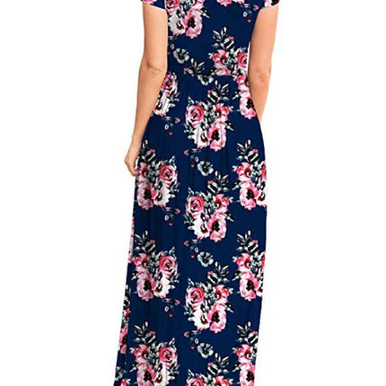 Women's Long Floral Dress - Wnkrs