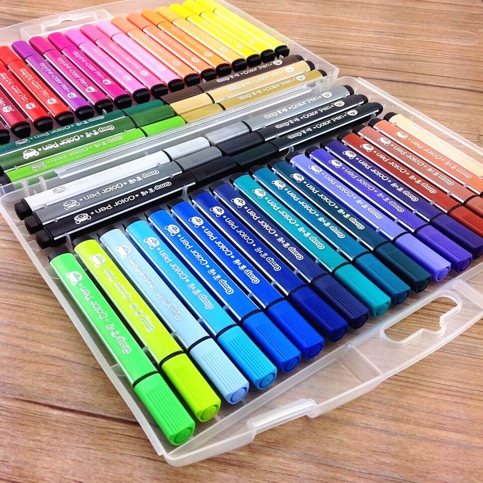 Bright Colors Creative Drawing Markers Set