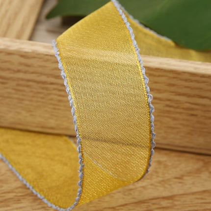 Double Wired Mesh Organza Ribbon - Wnkrs