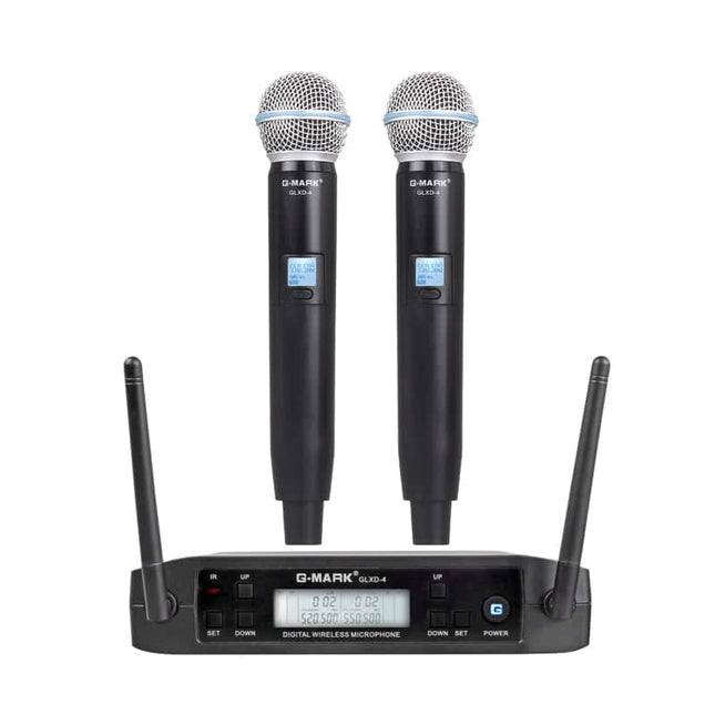 UHF Dual Wireless Microphone System - Wnkrs