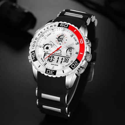 Stylish Sports Wristwatches for Men with Dual Dial - wnkrs