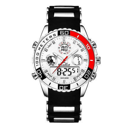 Stylish Sports Wristwatches for Men with Dual Dial - wnkrs