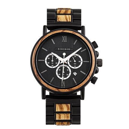 Men's Wooden Stylish Quartz Watch - wnkrs
