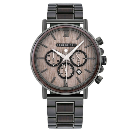 Men's Wooden Stylish Quartz Watch - wnkrs