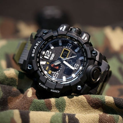 Men's Camouflage Print LED Watches - wnkrs