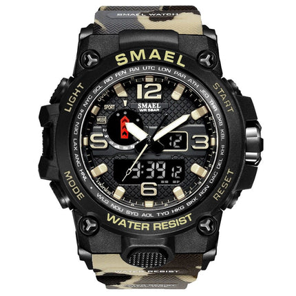 Men's Camouflage Print LED Watches - wnkrs