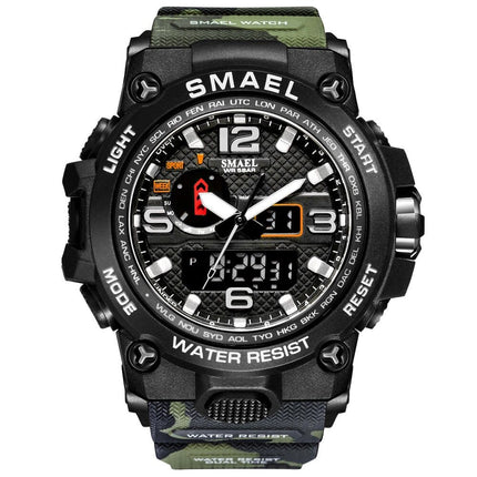 Men's Camouflage Print LED Watches - wnkrs