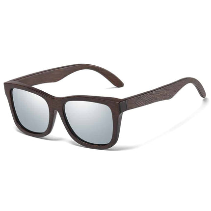 Men's Carved Wood Sunglasses - wnkrs