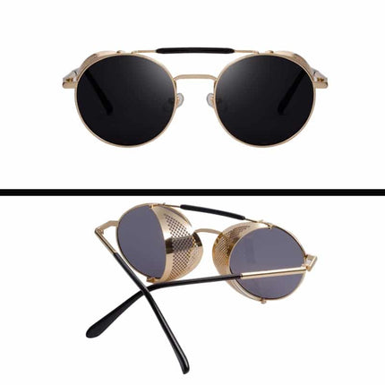 Men's Metal Steampunk Sunglasses - wnkrs