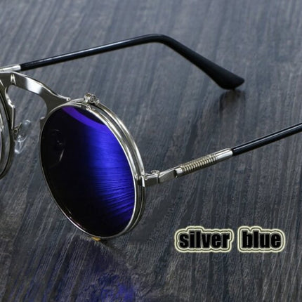 Steampunk Style Round Sunglasses - wnkrs