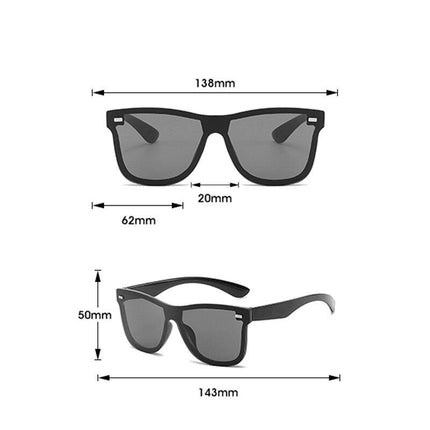 Men's Rimless Design Sunglasses - wnkrs