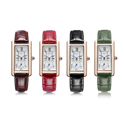 Women's Rectangular Dial Elegant Watches - wnkrs