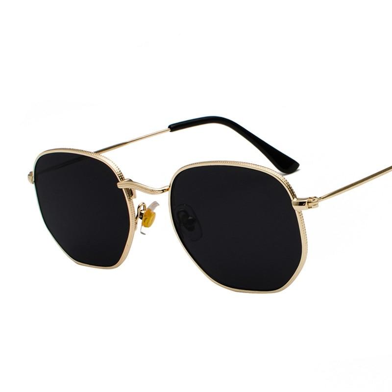 Men's Hexagon Shaped Sunglasses